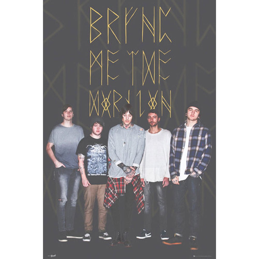 BRING ME THE HORIZON ブリングミーザホライズン (デビュー 20周年 ) - Group Black / ポスター - PGS